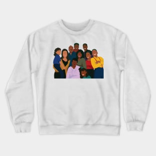 family matters simply art Crewneck Sweatshirt